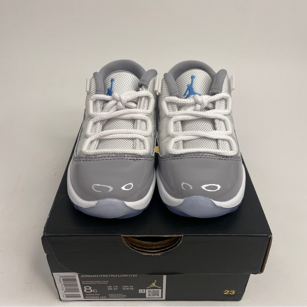 Nike Air Jordan 11 Retro Low TD “Cement Grey” 2023 - Picture 2 of 4